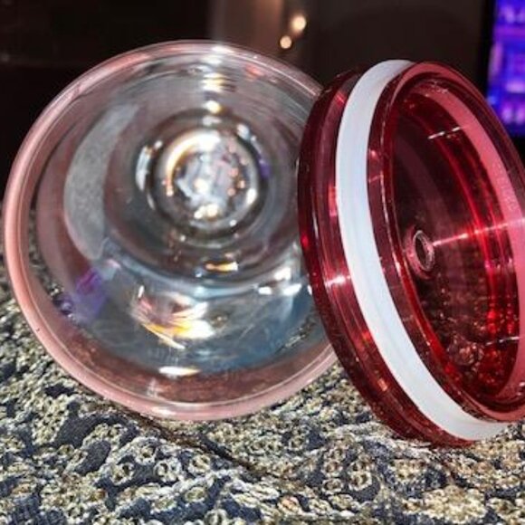 Starbucks 2020 Spring Ltd Ed Floral Glass Cold Cup 18oz EUC - Picture 6 of 6